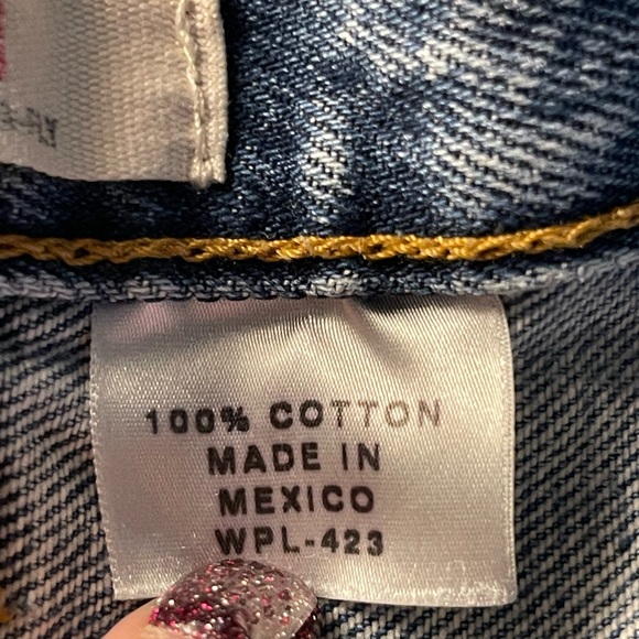 Vintage Levi’s 501 Original Fit Button Fly Jeans Mexico Medium Stonewash - Picture 14 of 16